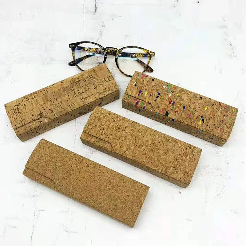 luxury  PU packaging box Fashion soft Sunglasses  Leather glasses case