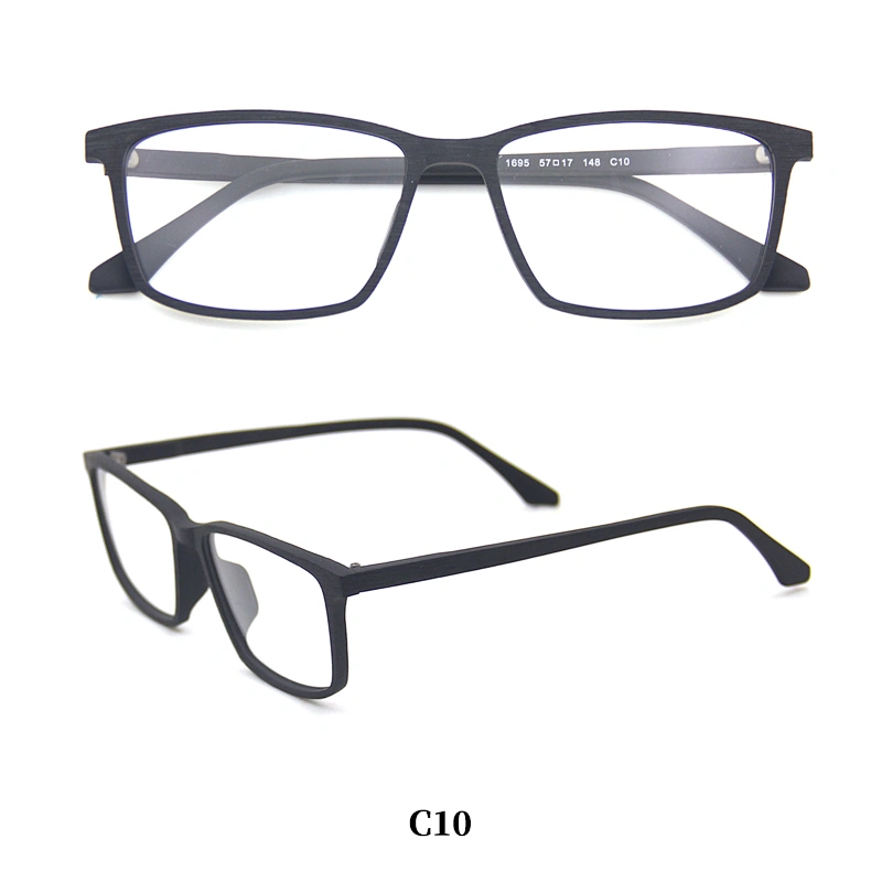 hot sale Colorful plastic optical fashion wooden design acetate eyeglasses
