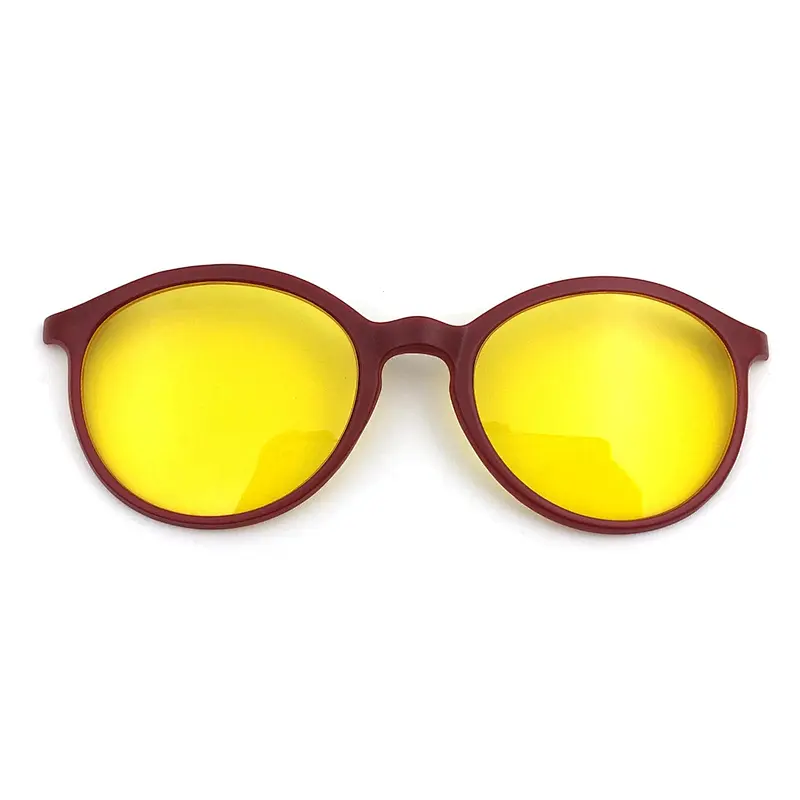 new design high quality optical fashion clip on sunglasses eyewear
