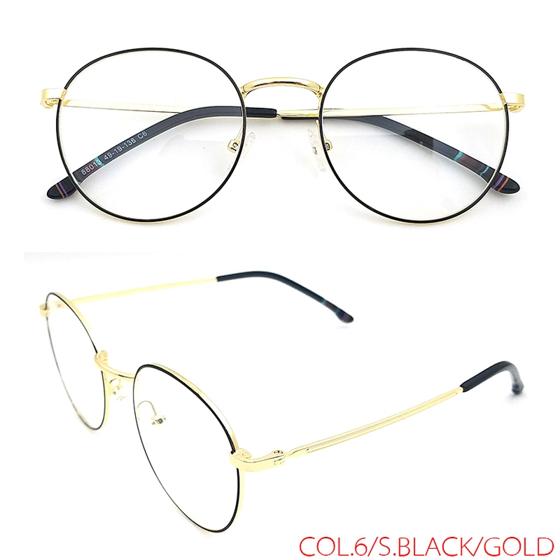 Wholesale Personality Man Woman Metal Optical Glasses Eyeglasses Frame