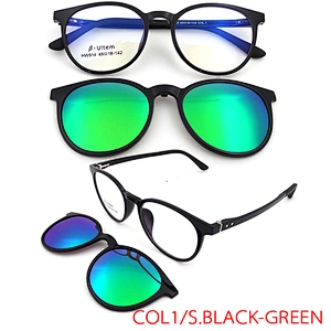 made in china hot sale optical clip on eyeglasses with TAC polarized