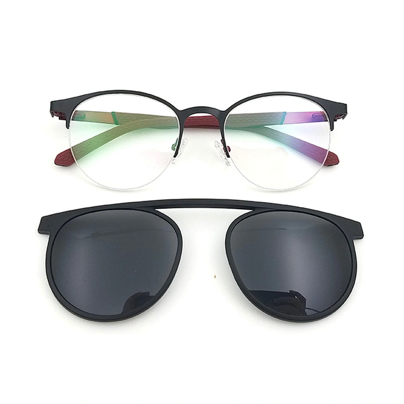 nice model hot sale tac polarized metal optical clip on eyewear sunglasses