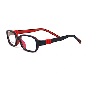 wholesale low MOQ cheaper price Kids silica gel optical eyewear glasses