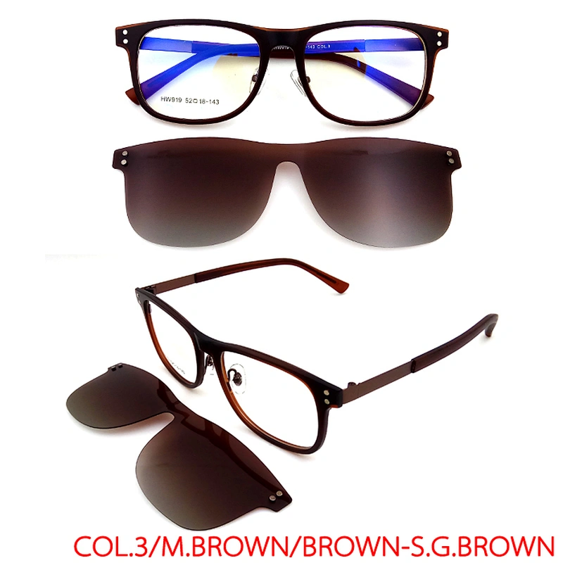 new model ultem metal magnetic clip on glasses frames