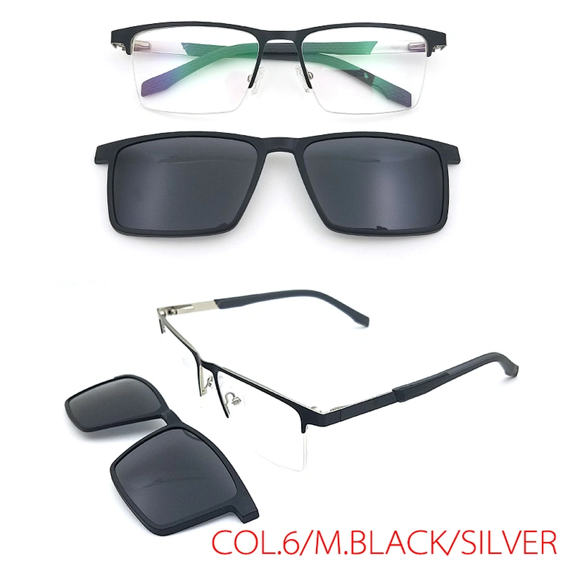 new model Sunglasses Eyewear Optical Frame O N Eyeglasses metal Clip On Glasses