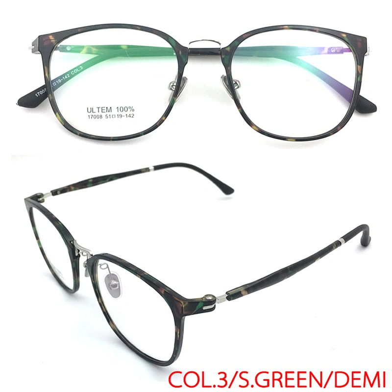 Hong Kong Optical Plastic Glasses High Quality Prescription Eyeglasses Frame