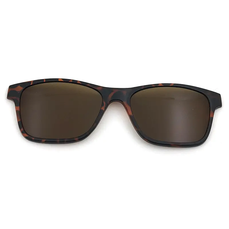 5 in 1 Ready Stock tr90 Men Women Polarized Clip On Sunglasses
