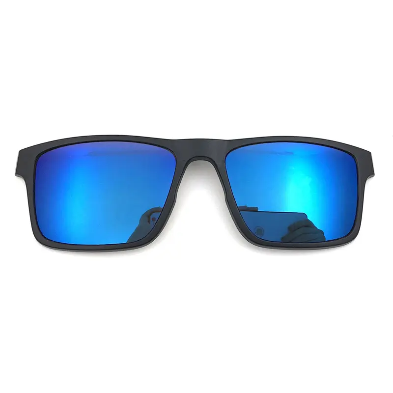 2019 hot sale night vision driving 5 in 1 magnetic reading clip on glasses