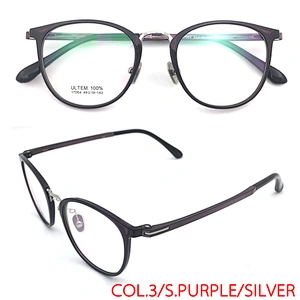 new model Custom Eyeglasses Wire Frame Eyewear Optical Hinge Myopic Glasses