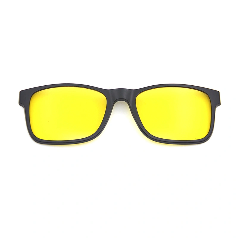 5 pcs set 5 in 1 detachable polarized sunglasses clips on mirrored Lens Reading Glasses with magnetic bridge