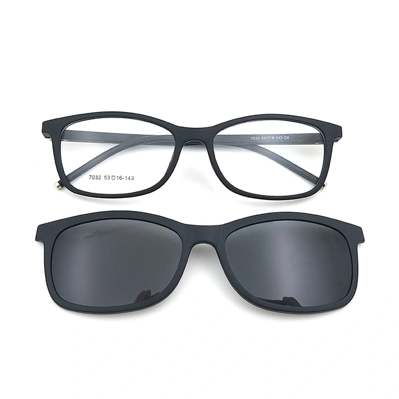 good model clip on optical frame with magnet eyewear reading glasses