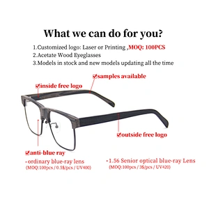Metal frame big face design acetate optical glasses wholesale