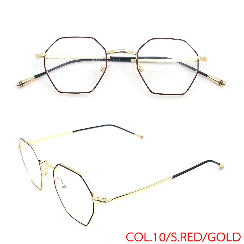 small face size Eye Vintage metal Optical Eyewear Frame Glasses wholesale