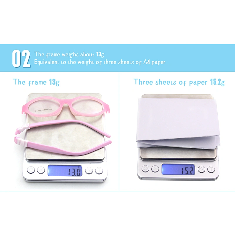 hot selling made in China child Silica gel kids glasses eyewear frame