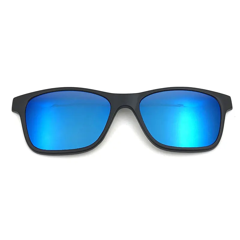 nice design megnetic optical frame with TAC lens ready stock clip on eyewear