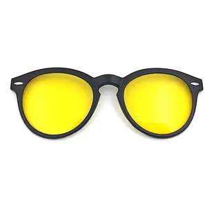 new arrived hot sale clip on glasses with TAC lens ready stock clip-on eyewear