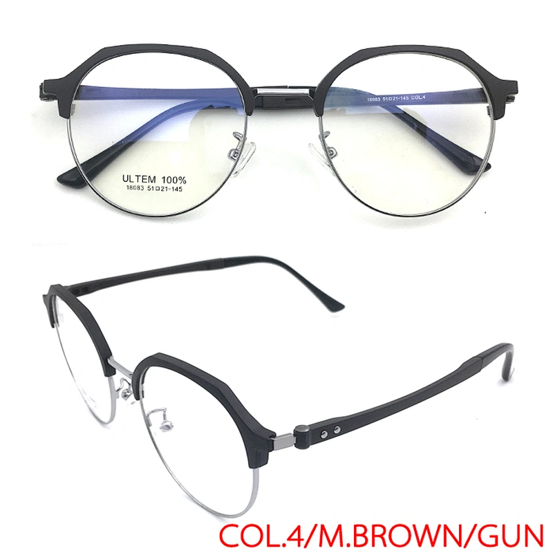 Optical Ultem Spectacle Sport Wholesale Prescription Glasses Eyewear Frame