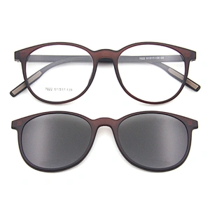 soft tr90 round optical frame hot sale selling ready stock clip on glasses