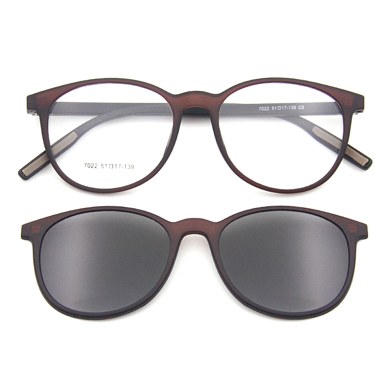soft tr90 round optical frame hot sale selling ready stock clip on glasses