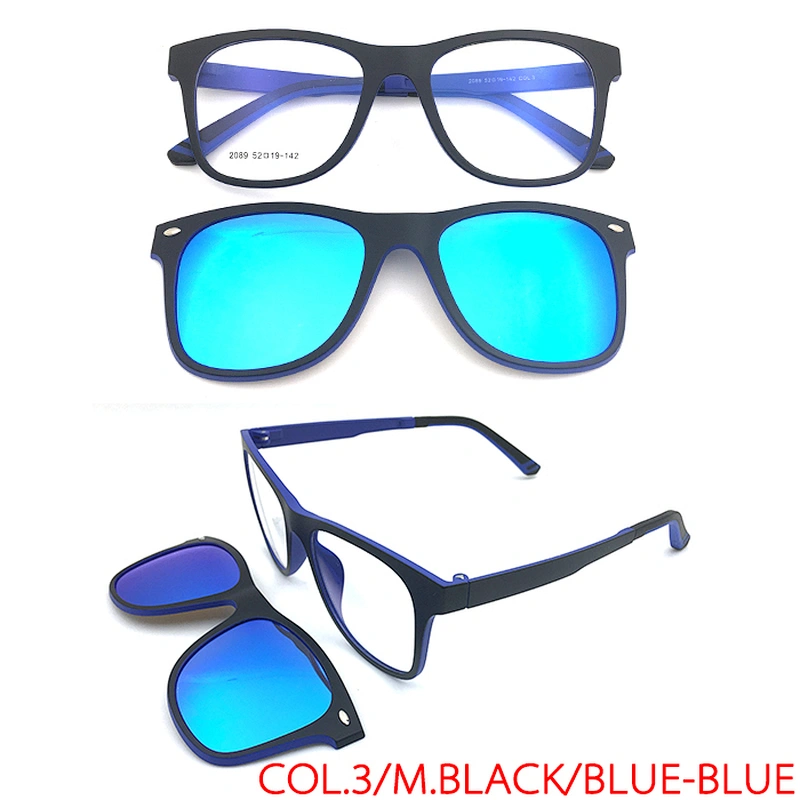 very nice italy design magnet glasses frame low price clip on sunglasses