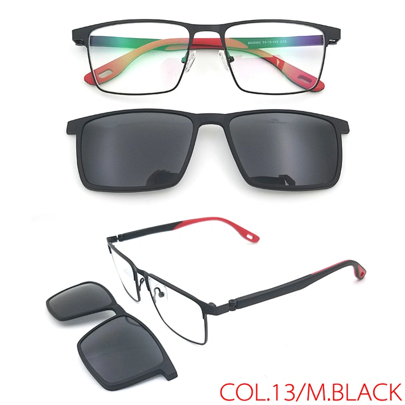 high quality strong stainless clip on eyewear glasses ready stock