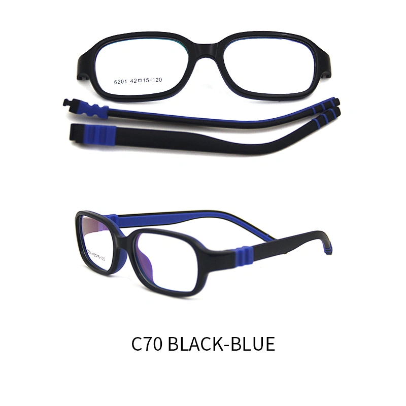 wholesale low MOQ cheaper price Kids silica gel optical eyewear glasses