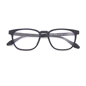 Factory made man woman classic wooden optical acetate glasses eyewear frame