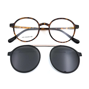new model cheap cost clip on optical eyewear frame ready spot