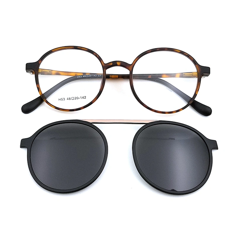 new model cheap cost clip on optical eyewear frame ready spot