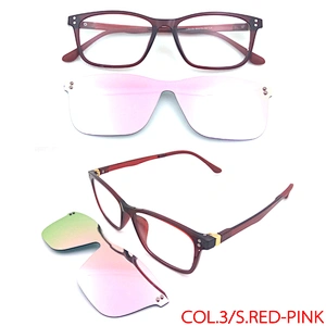 ready stock change custom logo night vision driving polarized clip on glasses