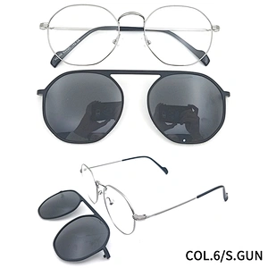 hot selling new design wholesale clip on glasses sunglasses ready stock