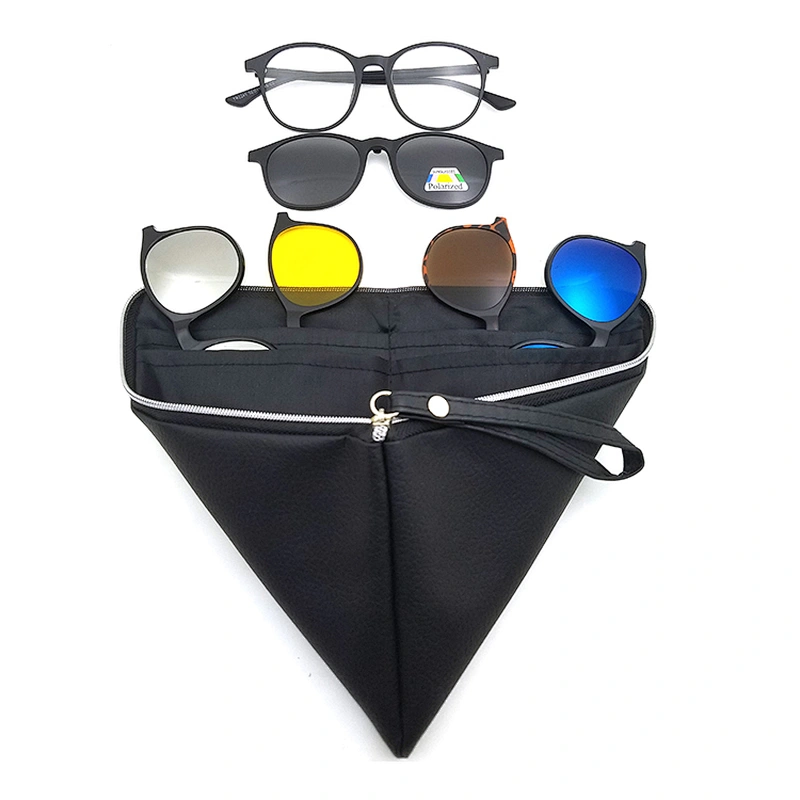 Driving UV400 TR90 Polarized TAC Magnetic Ultem Clip On Sunglasses