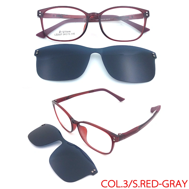 factory ready stock ultem material wholesale clipo on eyewear frame