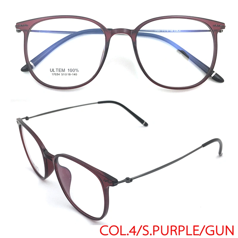ultem Glasses Eyewear Frame Designer High Quality Branded Eyeglasses Optical