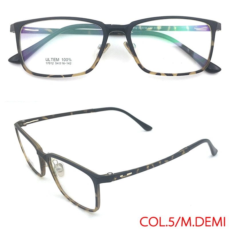 ultem Plastic New Design Eyeglasses Lady Fashion High Quality Frame Glasses