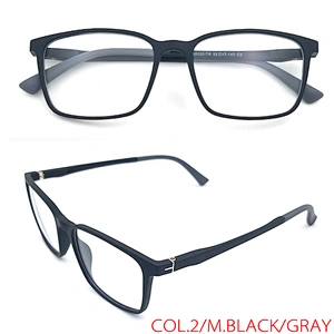 Glasses Square Optical Manufacturer Plastic Myopia Flexible Eyeglasses Frame