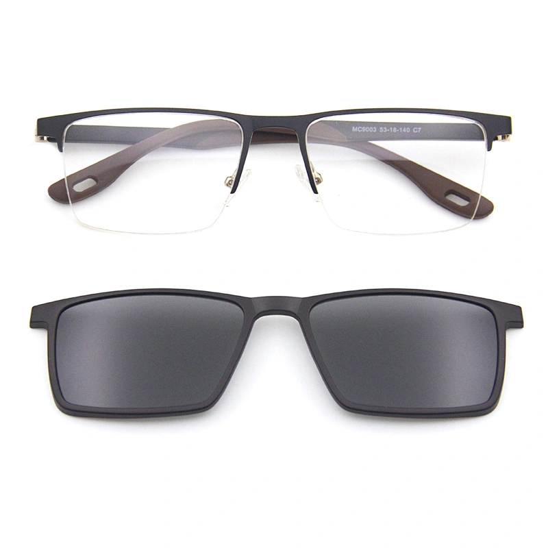 hot sale customer logo new arrived ready metal magnetic optical frame