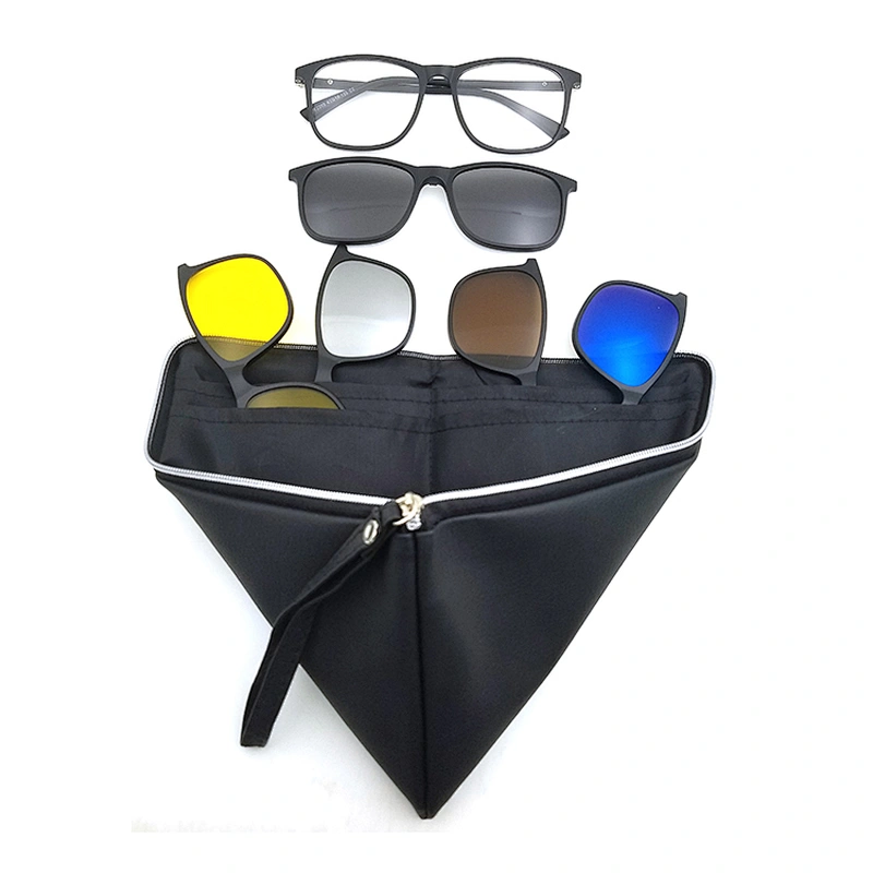 cheap price 5 clips with 1 frame optical sunglasses wholesale
