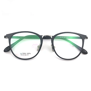 Myopia OEM Brand Black Eye Spring Hinge Optical Glasses Eyeglasses Frame