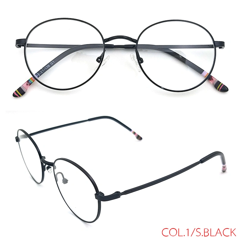 2019 Hot Selling Eyeglasses Wholesale Anti Blue Light Eyewear Metal Optical Frame