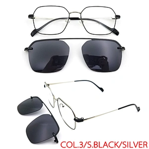 new arrived Clip-on Frame Eyeglasses Magnetic Polarized Imax 3d Clip On Glasses