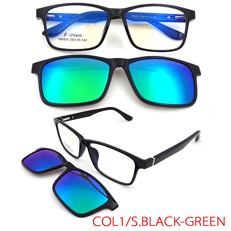 new model fashion design optical frame ultem clip on eyewear glasses for amazon