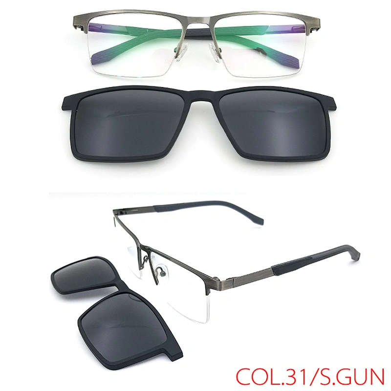new model Sunglasses Eyewear Optical Frame O N Eyeglasses metal Clip On Glasses