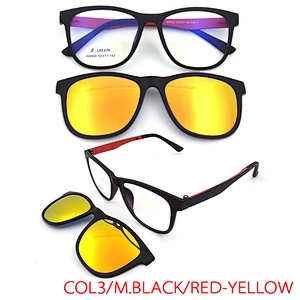 high quality new design oiptical frame eyewear ultem Clip On Glasses
