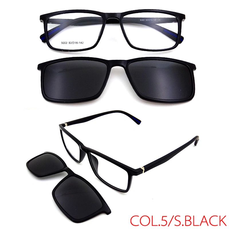 good quality tac polarized lens tr90 magnetic optical clip on sunglasses