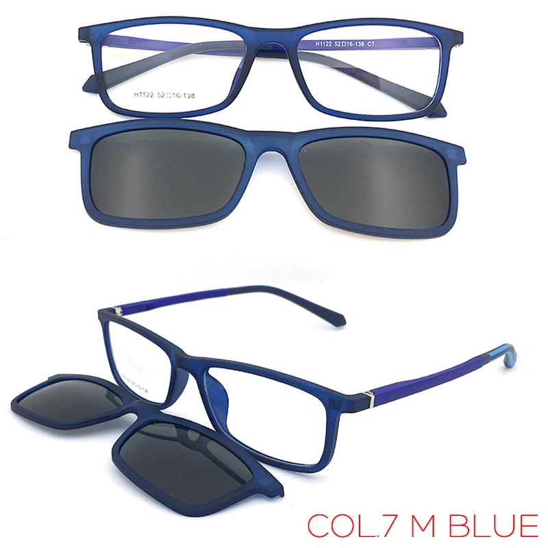 2019 new italy design tr90 magnetic clip on  eyewear sunglasses