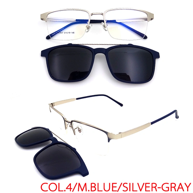 new fashion design uv400 polarized magnetic clip on Sunglasses