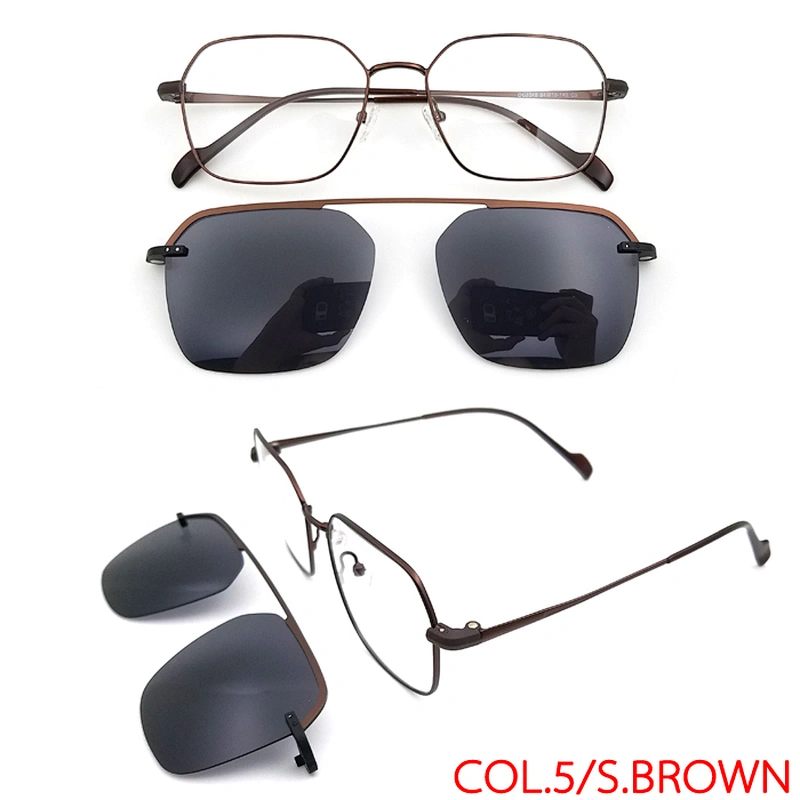 new arrived Clip-on Frame Eyeglasses Magnetic Polarized Imax 3d Clip On Glasses