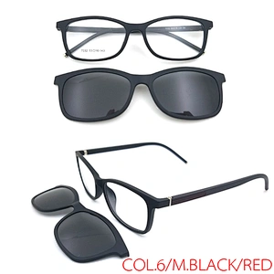 new design hot selling soft tr90 memory safety clip on sunglasses