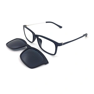 hot selling new design clip-on set optical frame polarized sunglasses